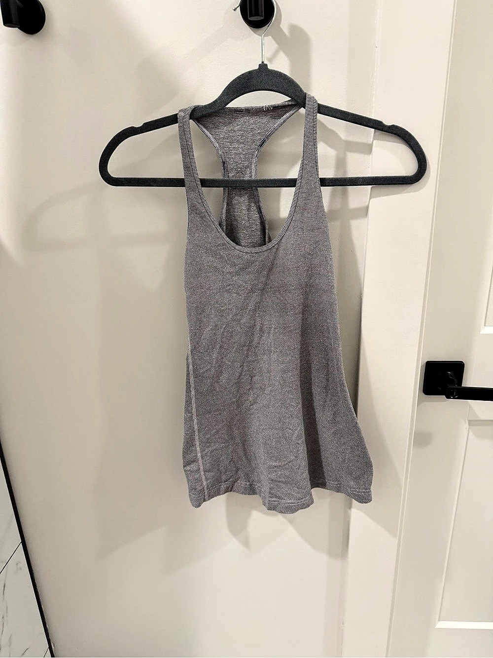 Lululemon Cool Racerback Tank Gray Tank Top